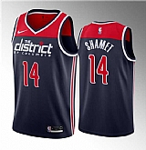 Men's Washington Wizards #14 Landry Shamet Navy 2023 Draft Statement Edition Stitched Jersey,baseball caps,new era cap wholesale,wholesale hats